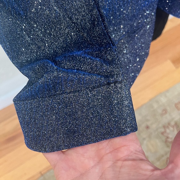 Sparkling Midnight Blue Prom Formal Event Wedding Guest STUNNING Dress, NWT! - Picture 7 of 13